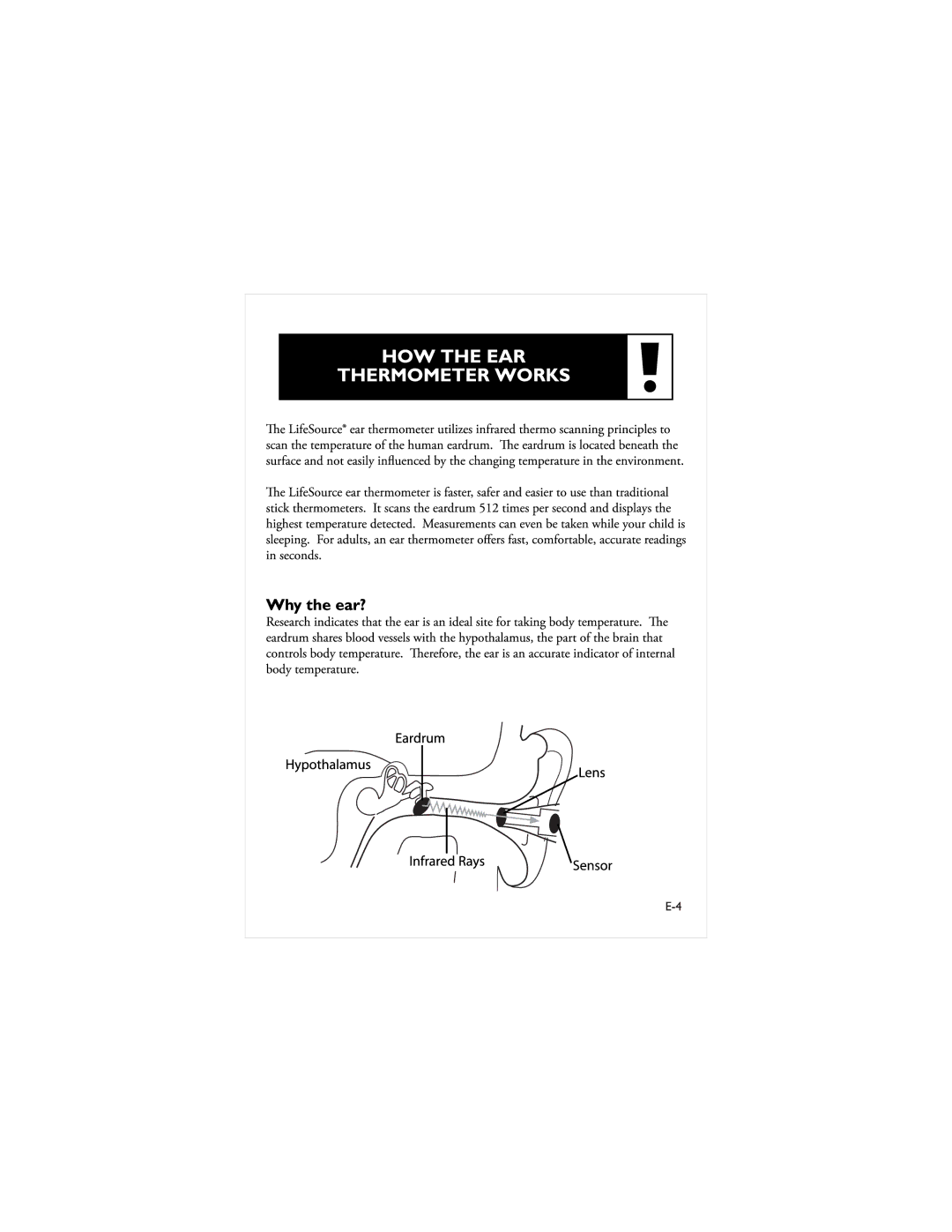 LifeSource UT-302 manual 