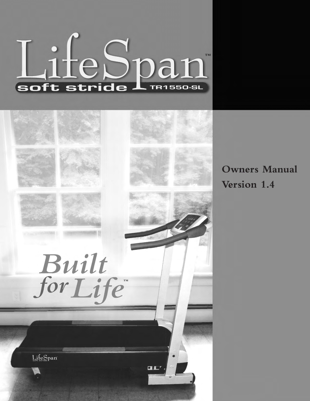 LifeSpan TR1550-SL manual Version 