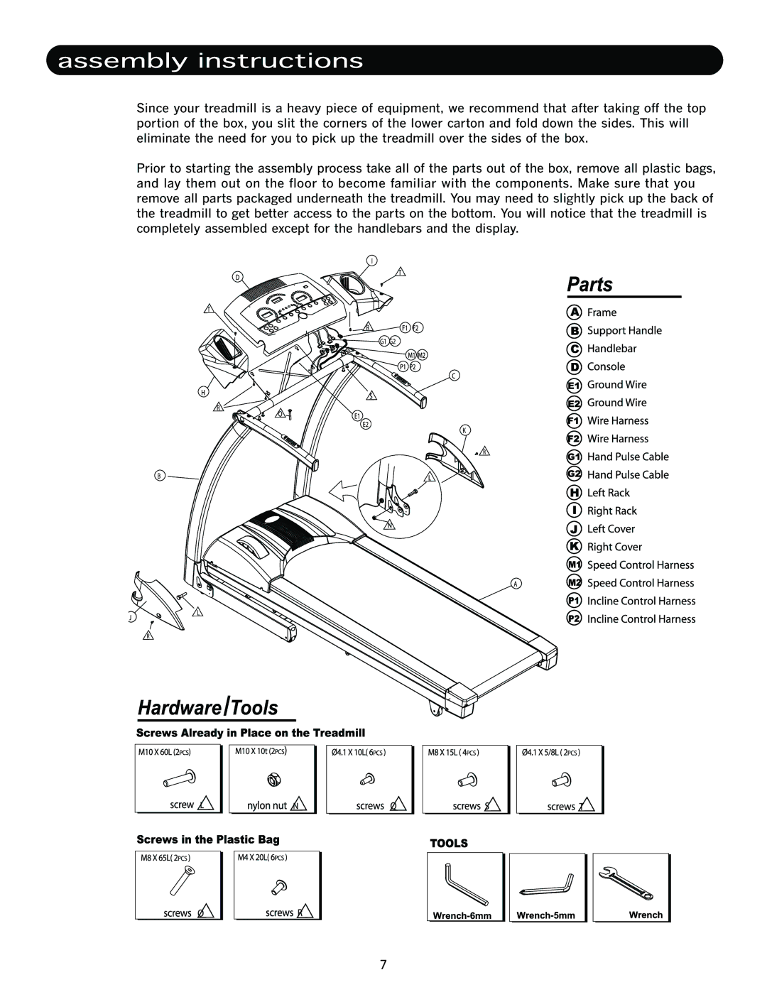 LifeSpan TR2250-HRC manual 