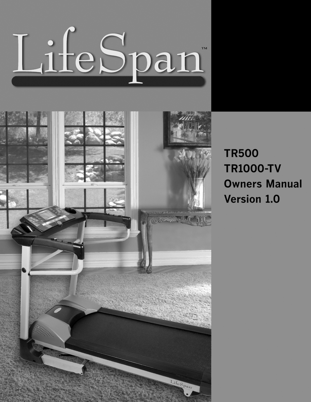 LifeSpan manual TR500 TR1000-TV Version 