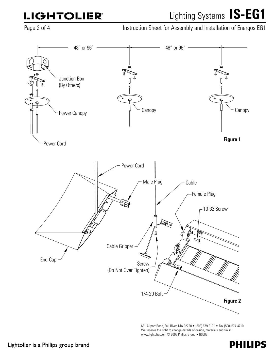 Lightolier IS-EG1 manual 1BHFPG 