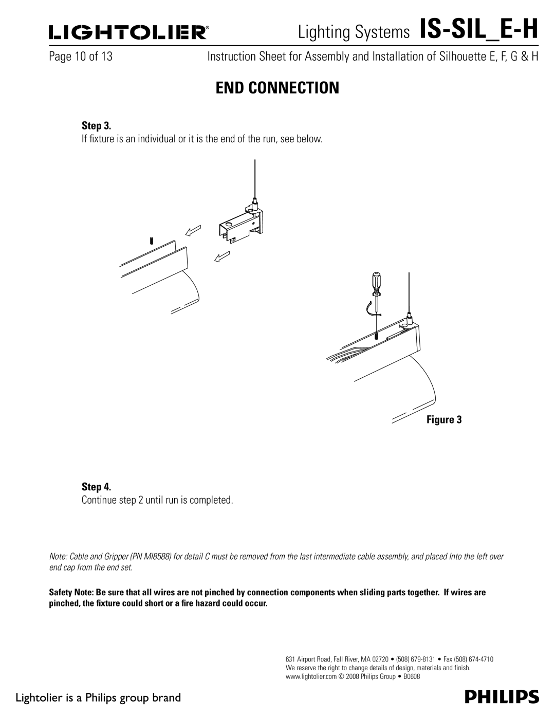 Lightolier IS-SIL_E-H manual $PoujovfTufqVoujmSvoJtDpnqmfufe 