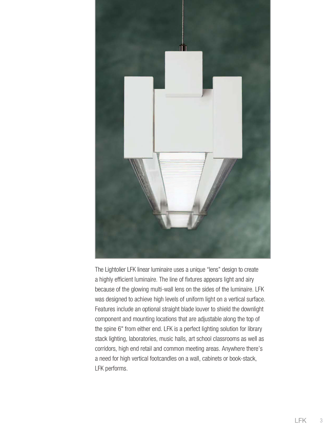 Lightolier LFK manual   