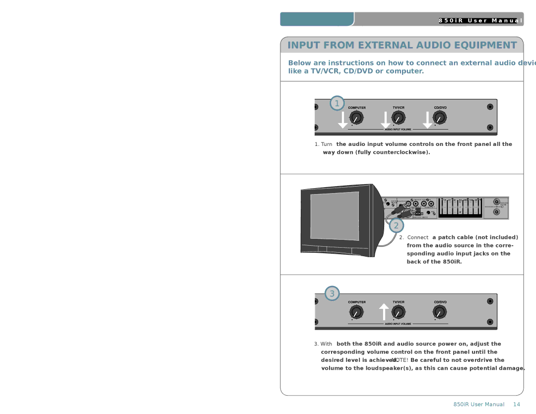 LightSpeed Technologies 850iR user manual Lightmic Controls and Connections, LT-71 