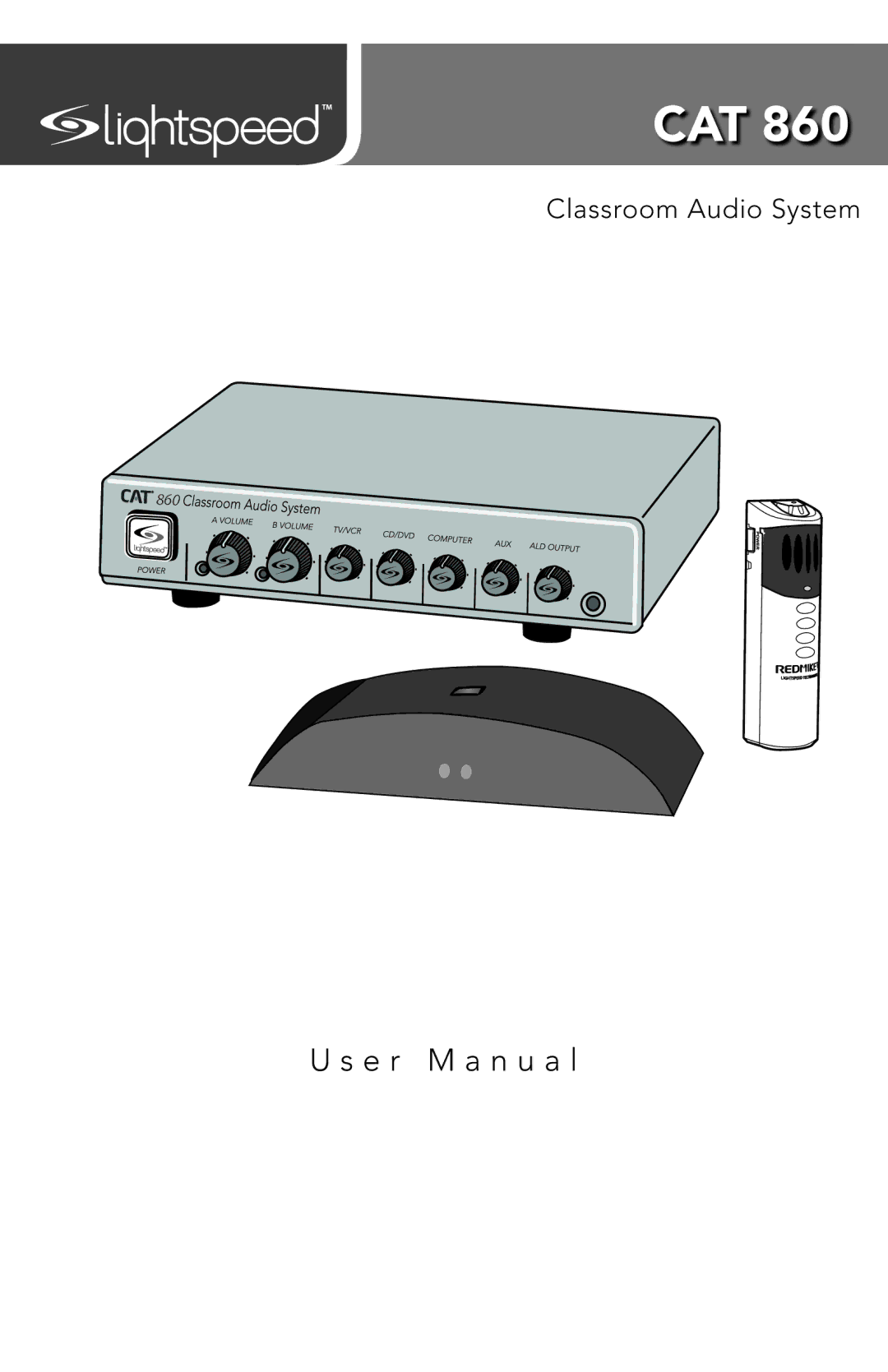 LightSpeed Technologies CAT 860 user manual Cat 