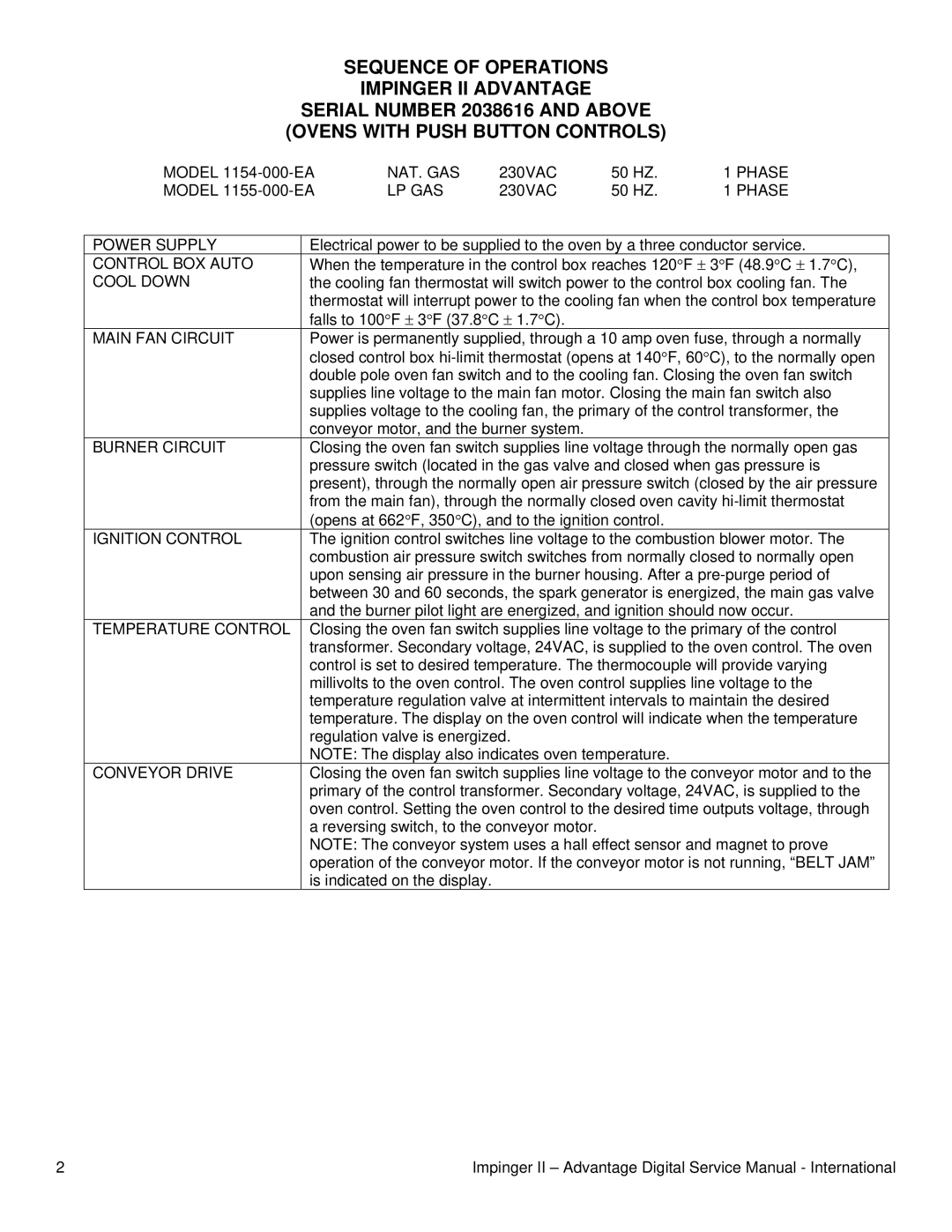 Lincoln 1155-000-EA, 1154-000-EA, 1164-000-EA service manual Nat. Gas, Phase, Lp Gas 