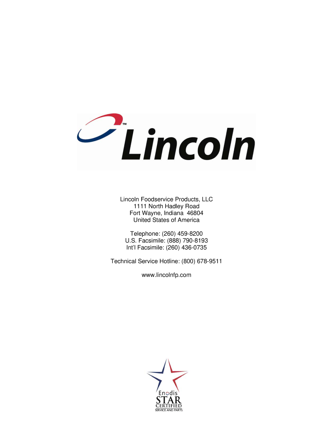 Lincoln 1450, 1451 service manual 