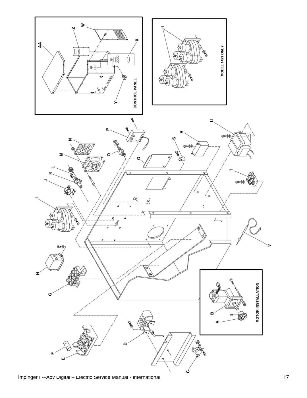 Lincoln 1454, 1455, 1421-000-E service manual 