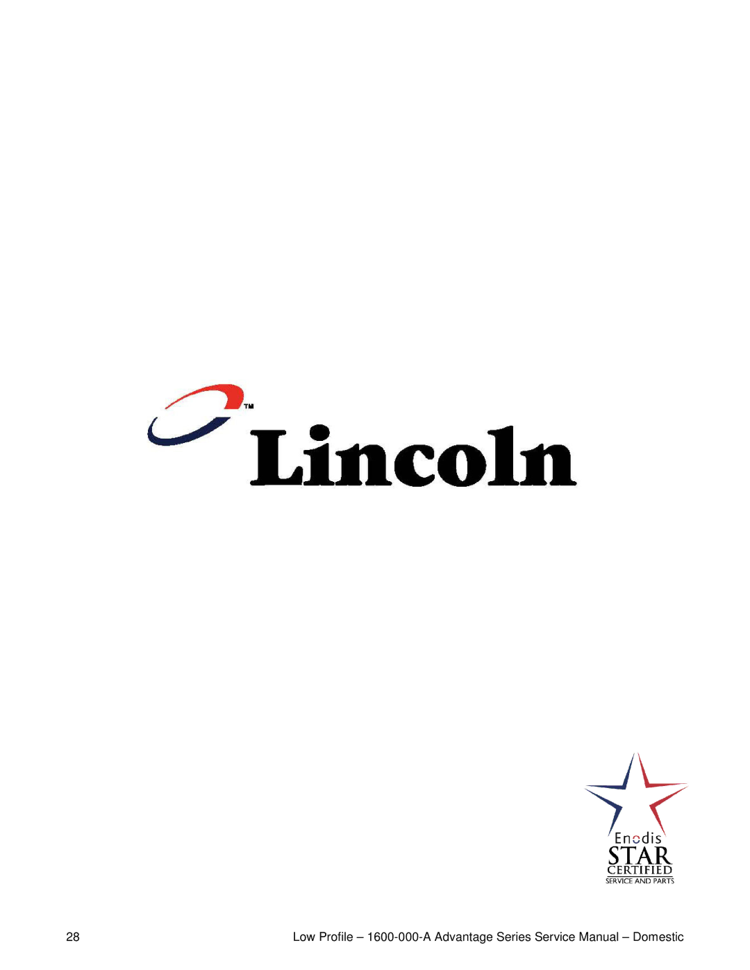 Lincoln 1600 service manual 