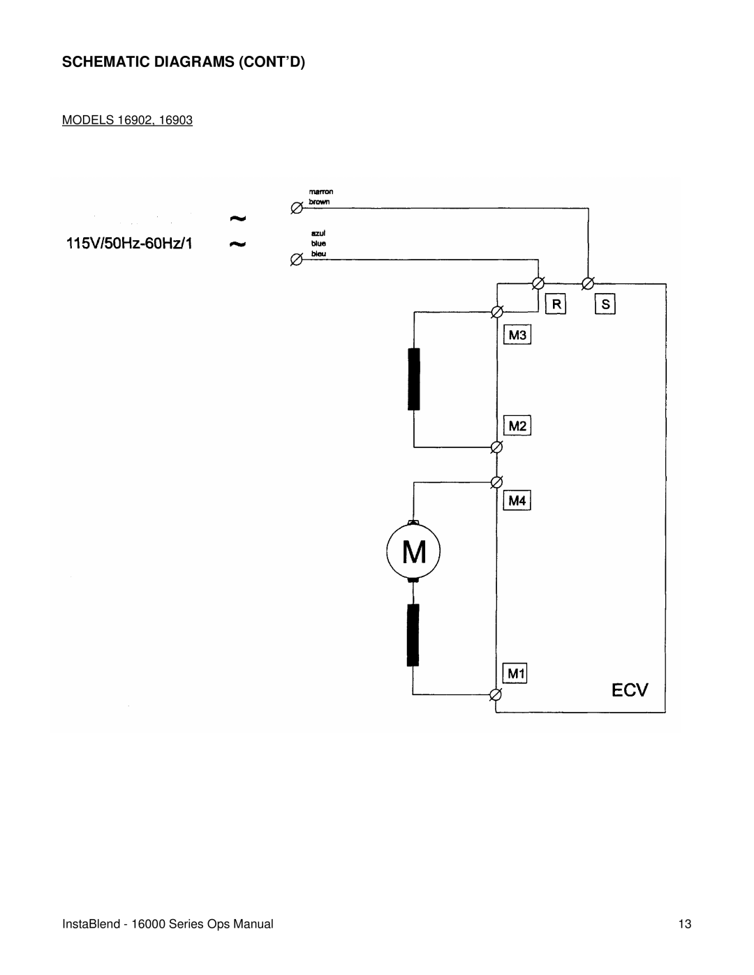 Lincoln 16900 operating instructions Schematic Diagrams CONT’D 