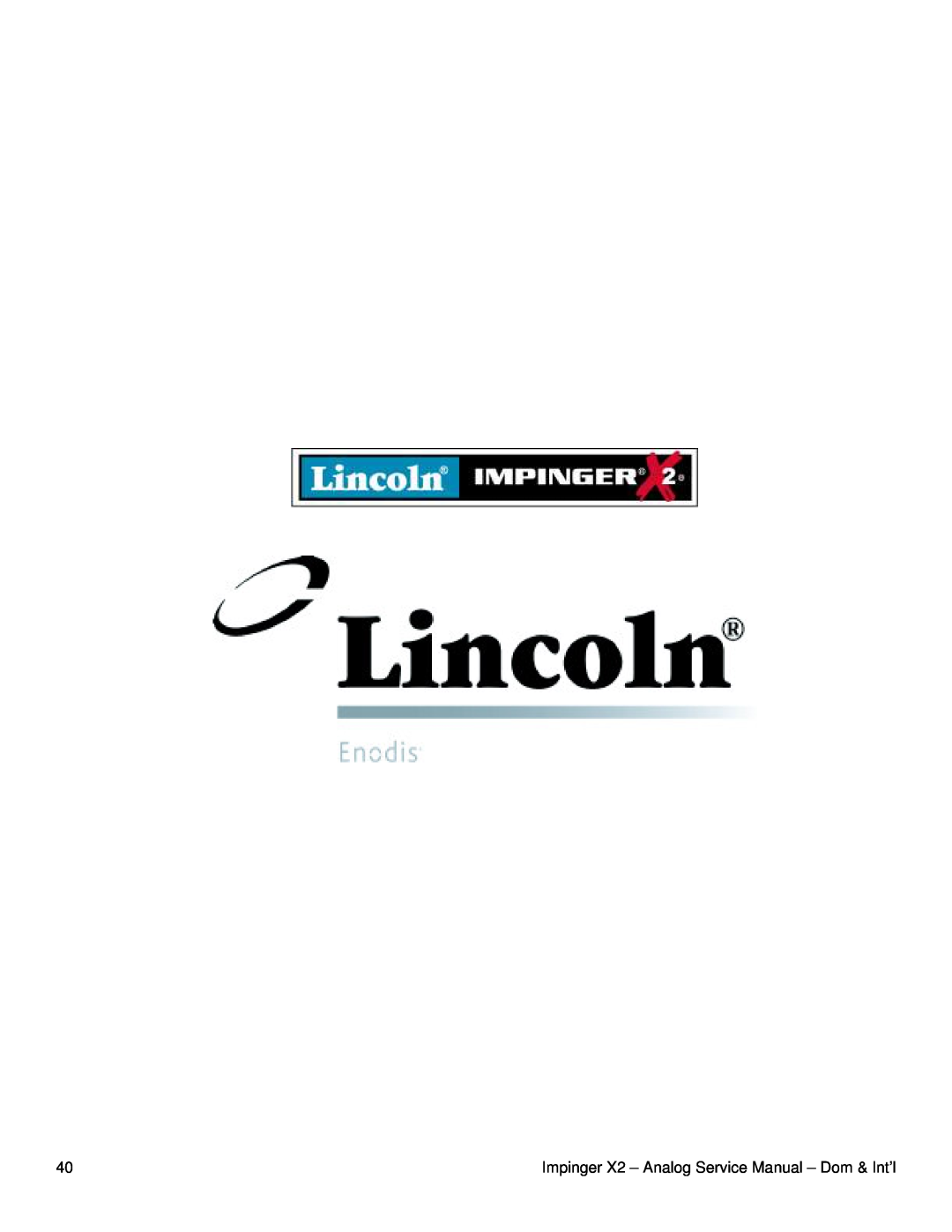Lincoln 3262, 3270-2, 3240-2 service manual 