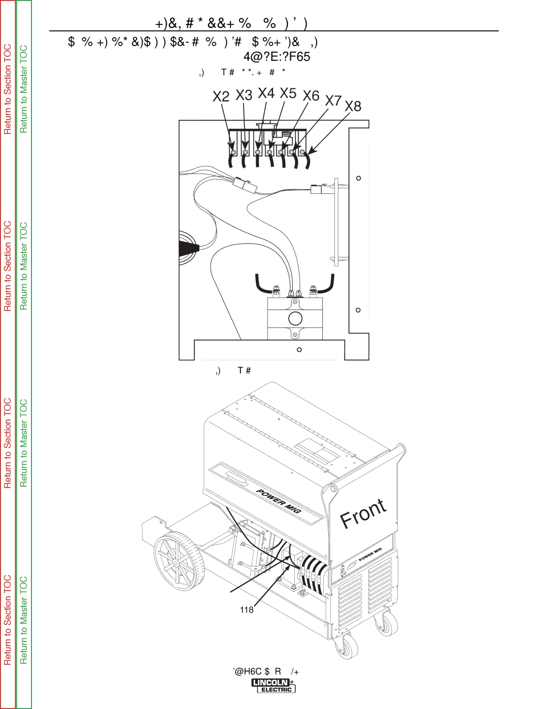 Lincoln Electric 11521 service manual X4 X5 