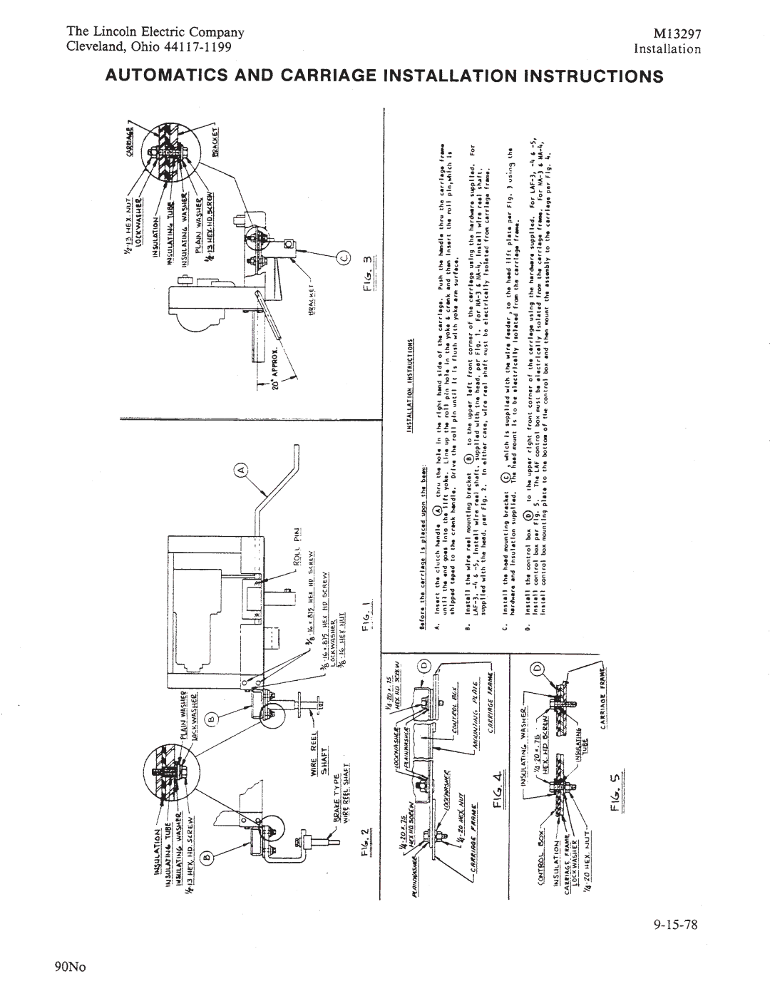 Lincoln Electric IM278-D manual 