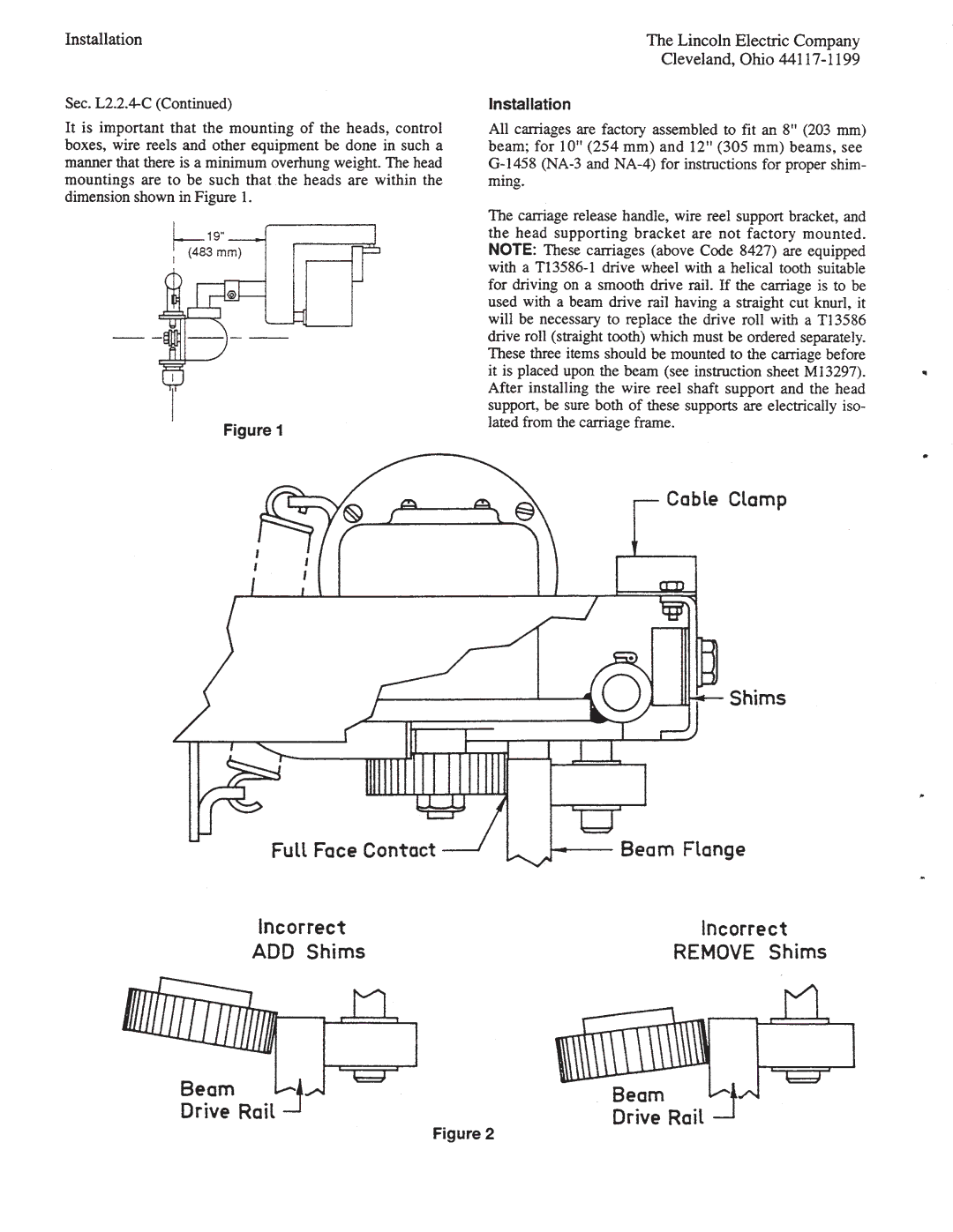 Lincoln Electric IM278-D manual 