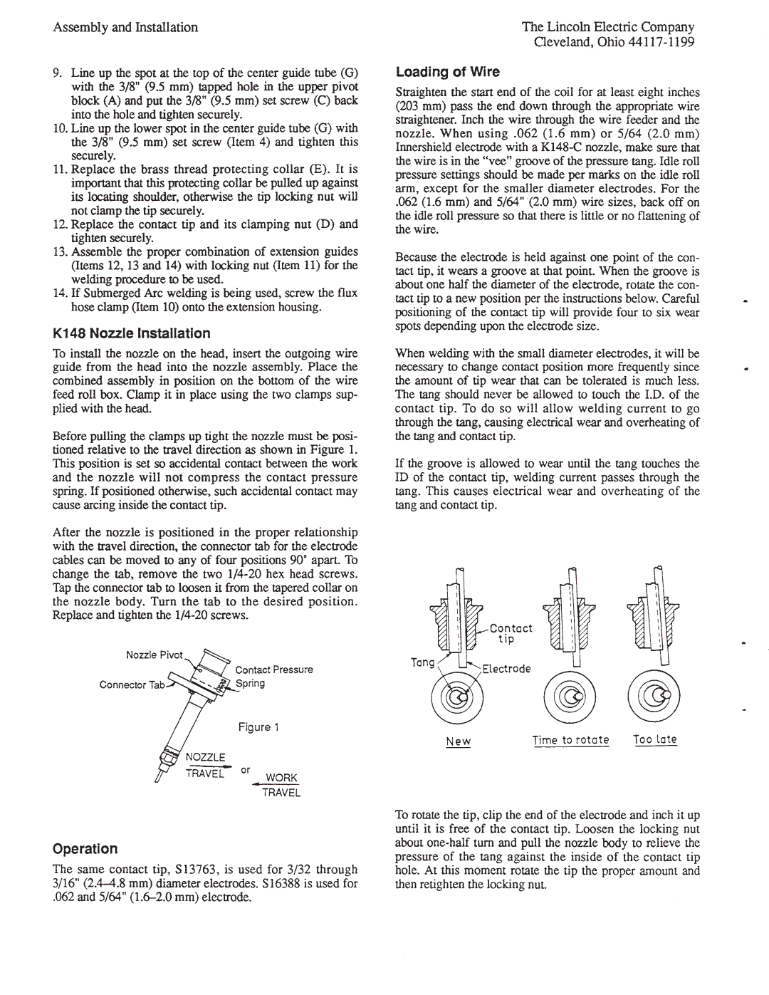 Lincoln Electric IM278-D manual 