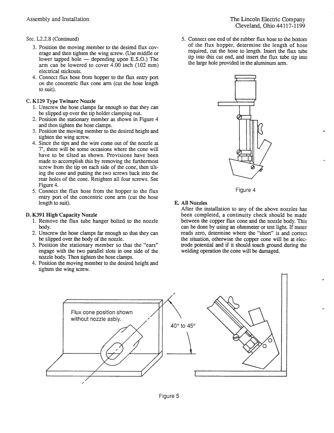 Lincoln Electric IM278-D manual 