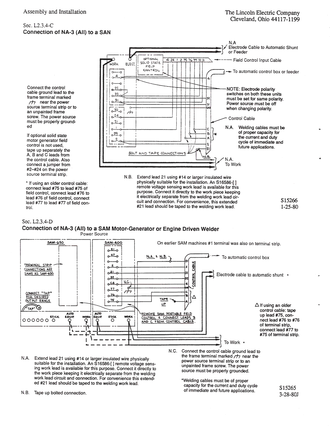 Lincoln Electric IM278-D manual 