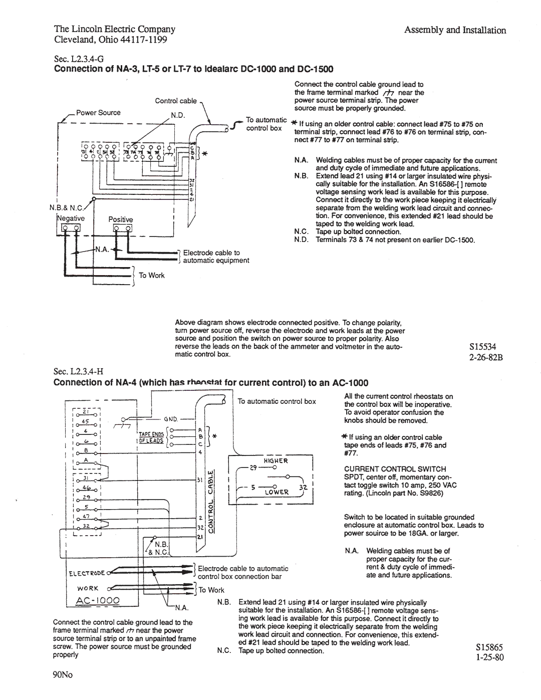 Lincoln Electric IM278-D manual 