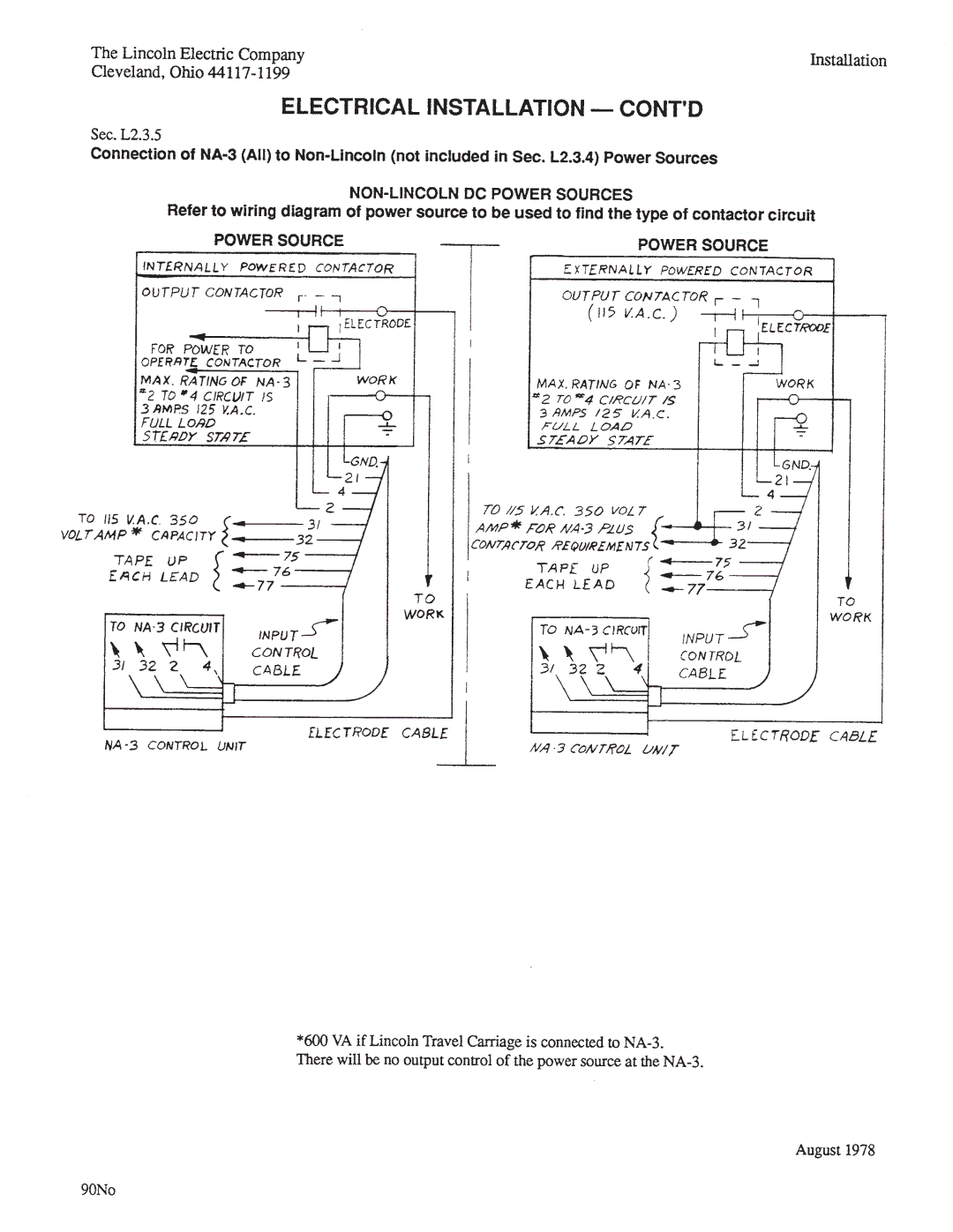 Lincoln Electric IM278-D manual 