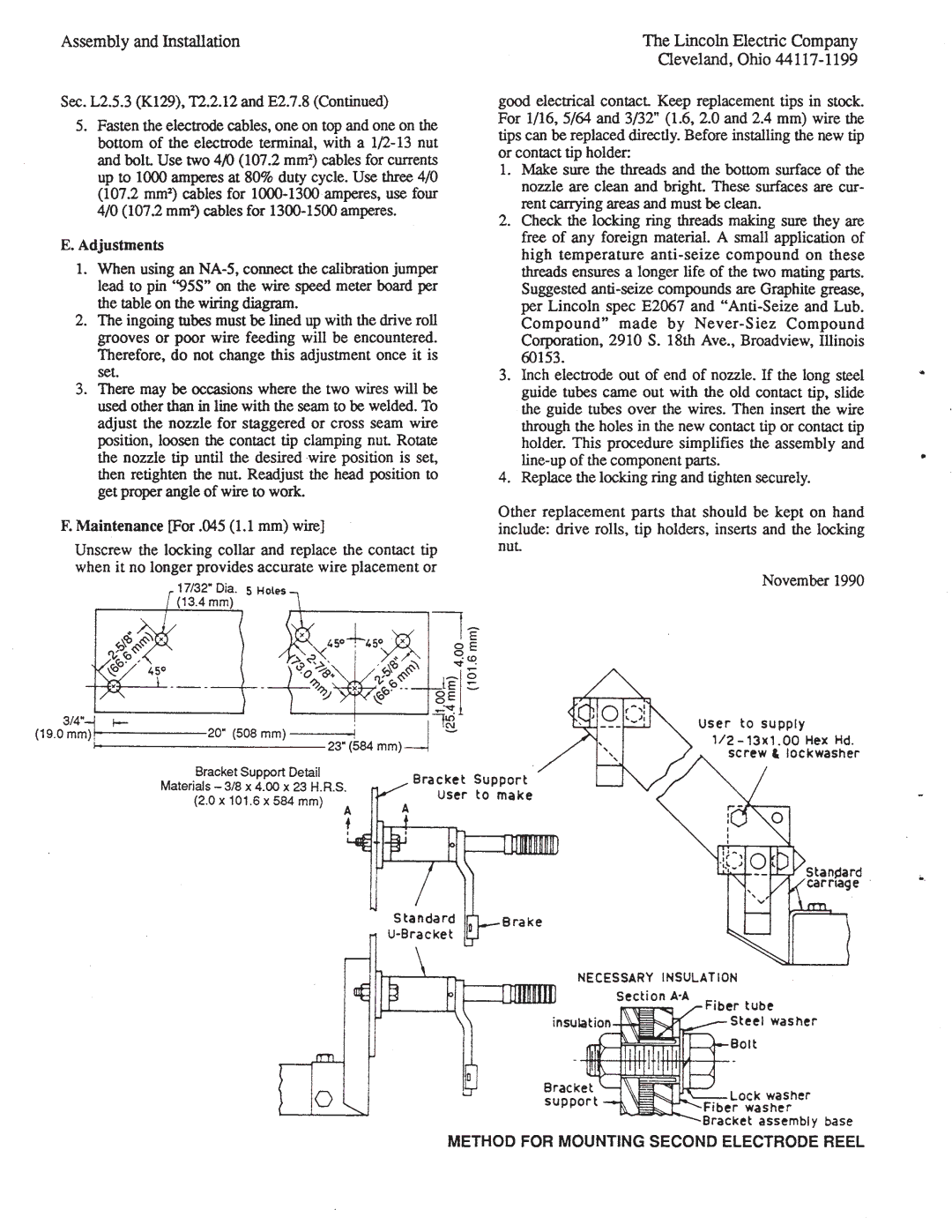 Lincoln Electric IM278-D manual 