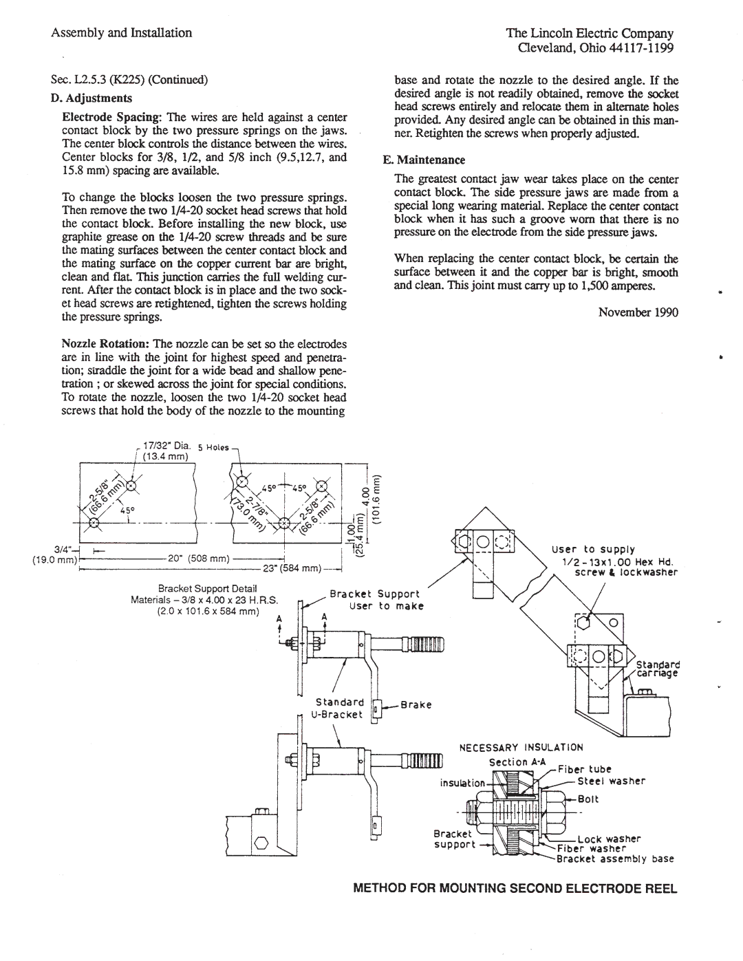 Lincoln Electric IM278-D manual 