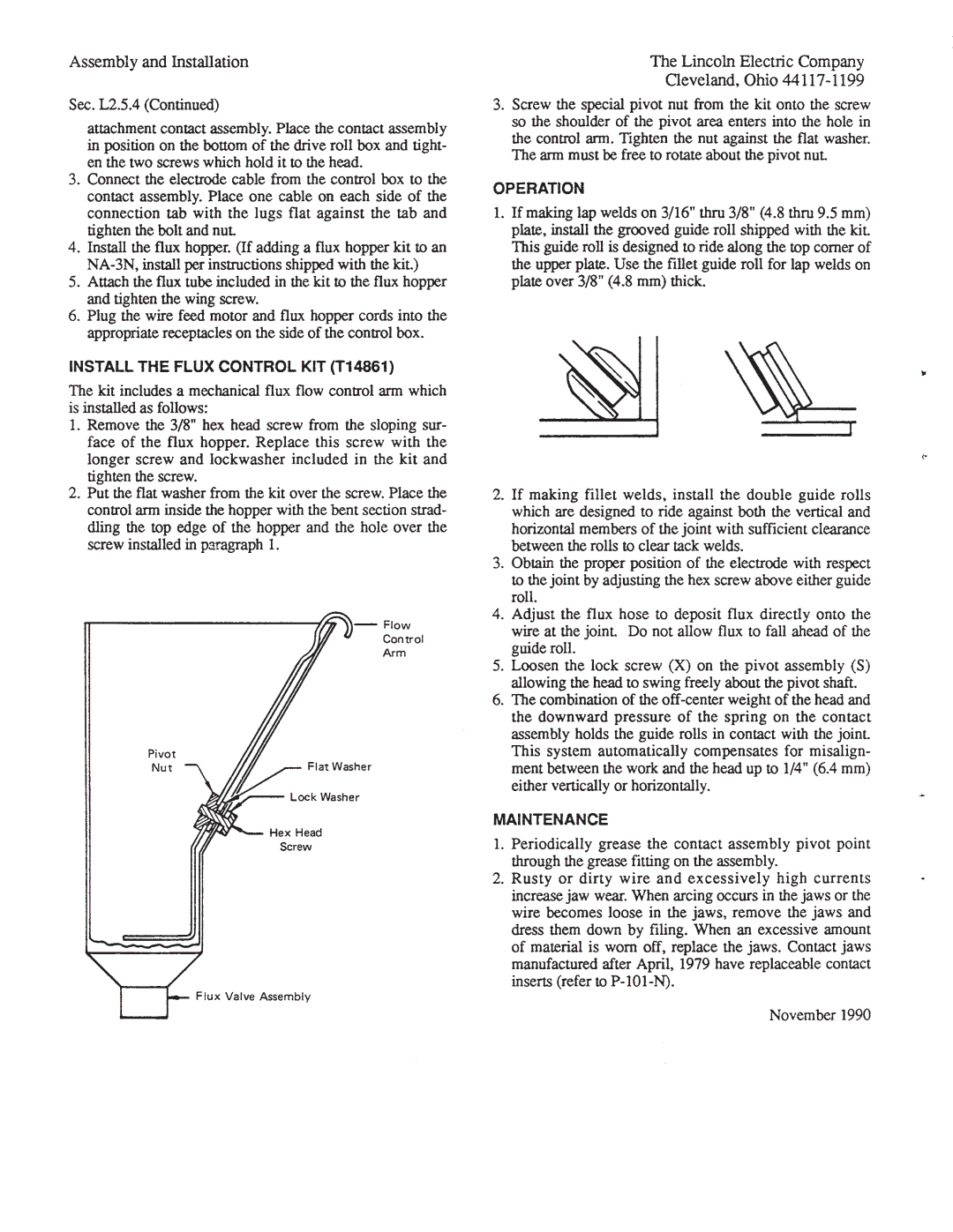 Lincoln Electric IM278-D manual 