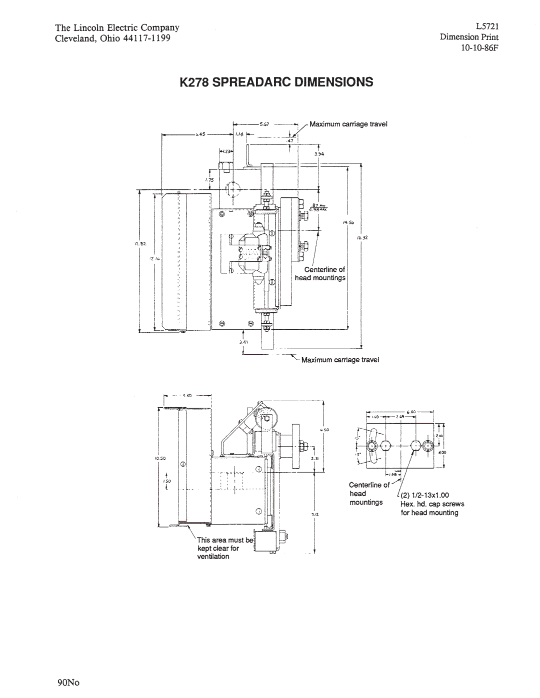 Lincoln Electric IM278-D manual 