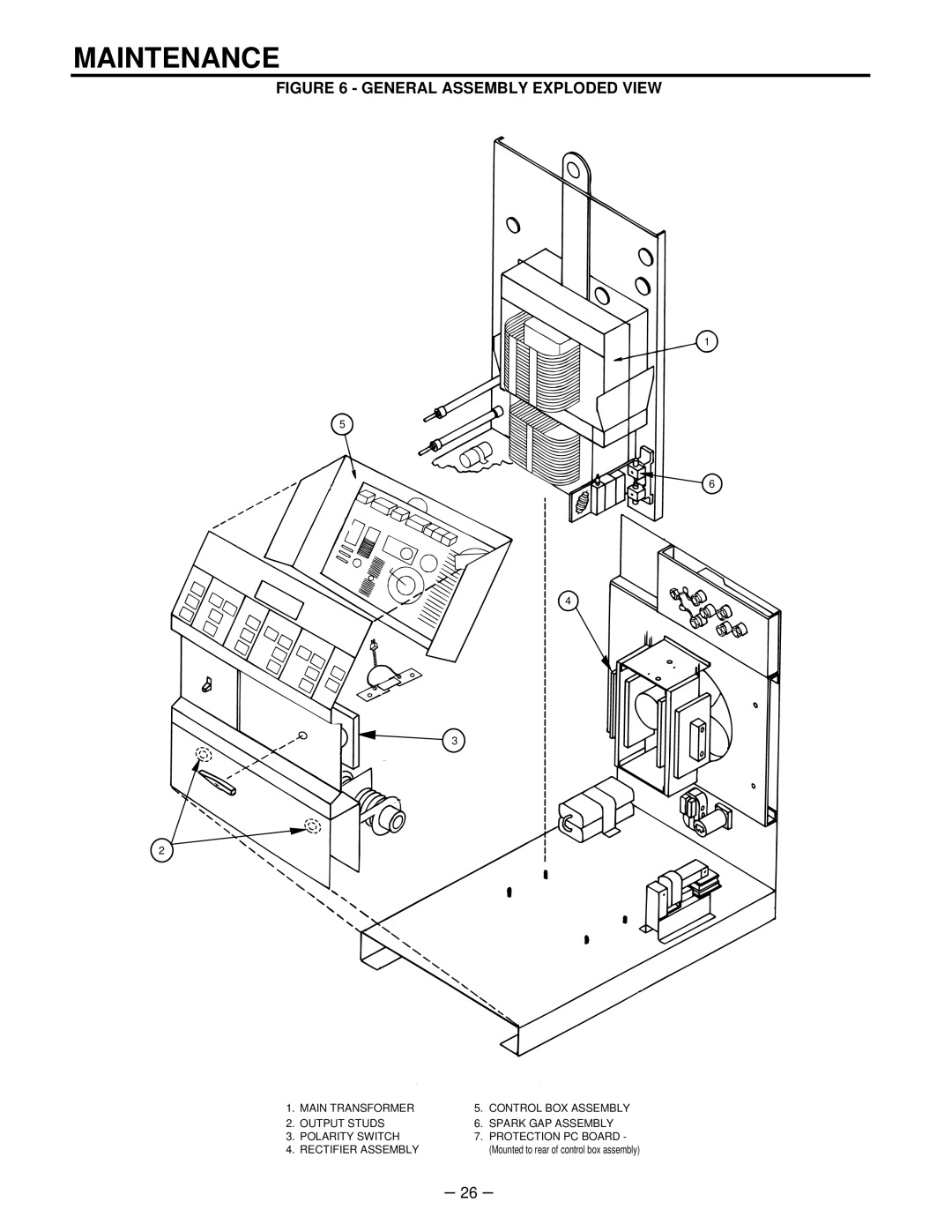 Lincoln Electric IM520-B manual General Assembly Exploded View 