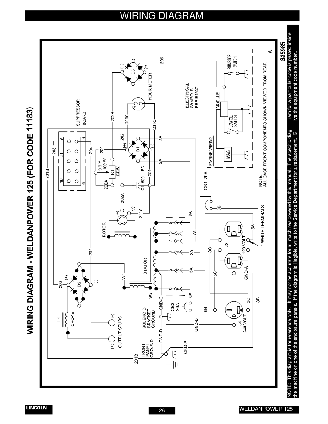 Lincoln Electric IM530-C manual Enhanced Diagram 