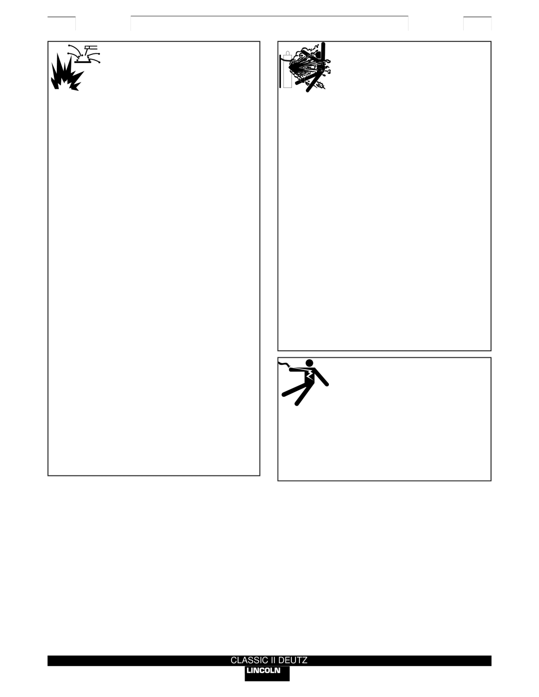 Lincoln Electric IM553-C manual Cylinder may explode if damaged 