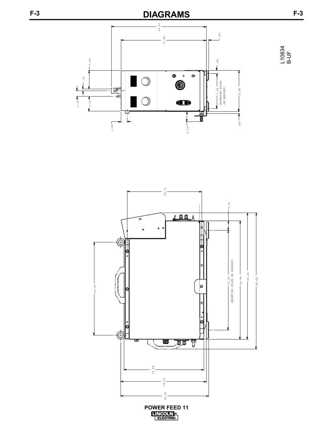 Lincoln Electric IM613-B manual L10834 