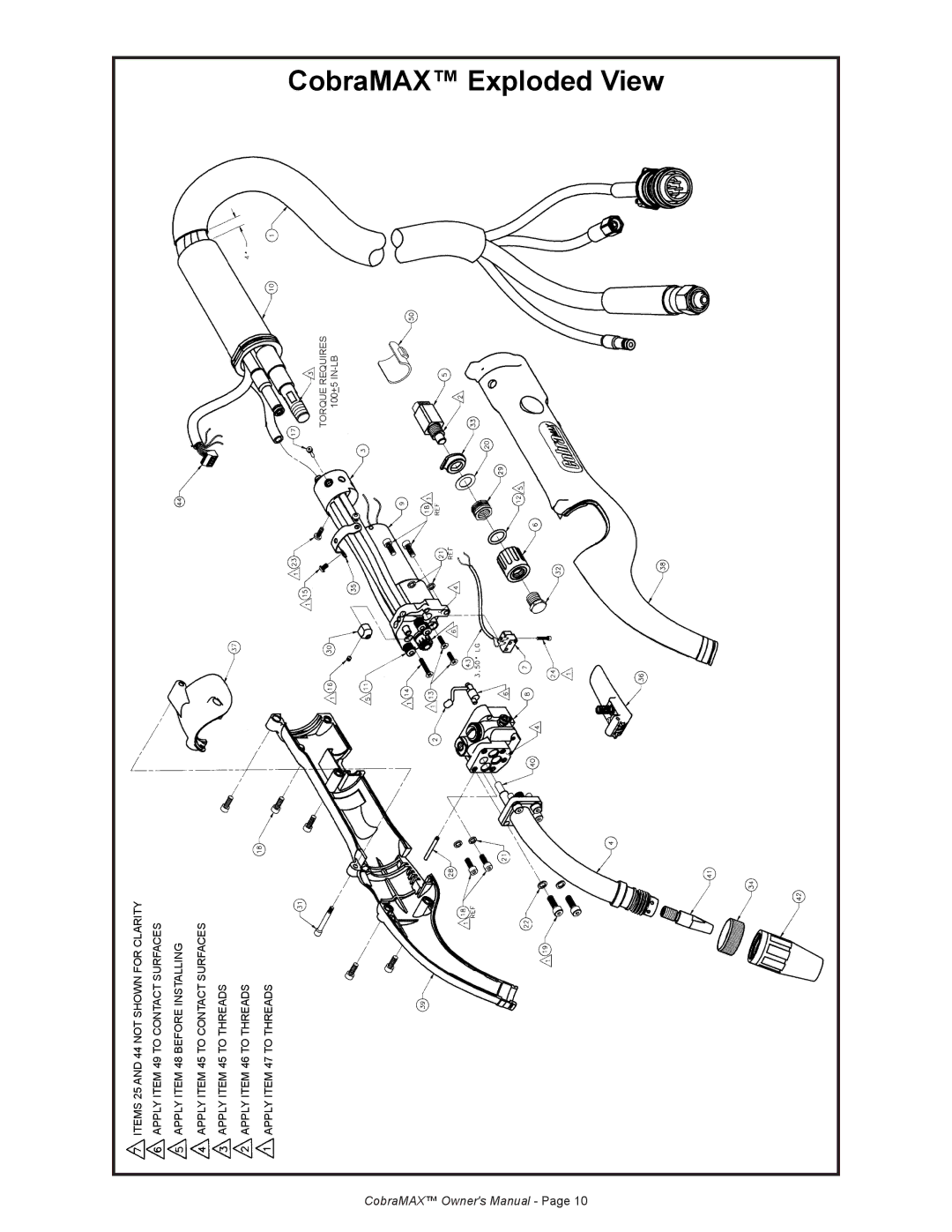 Lincoln Electric IM774 manual CobraMAX Exploded View 