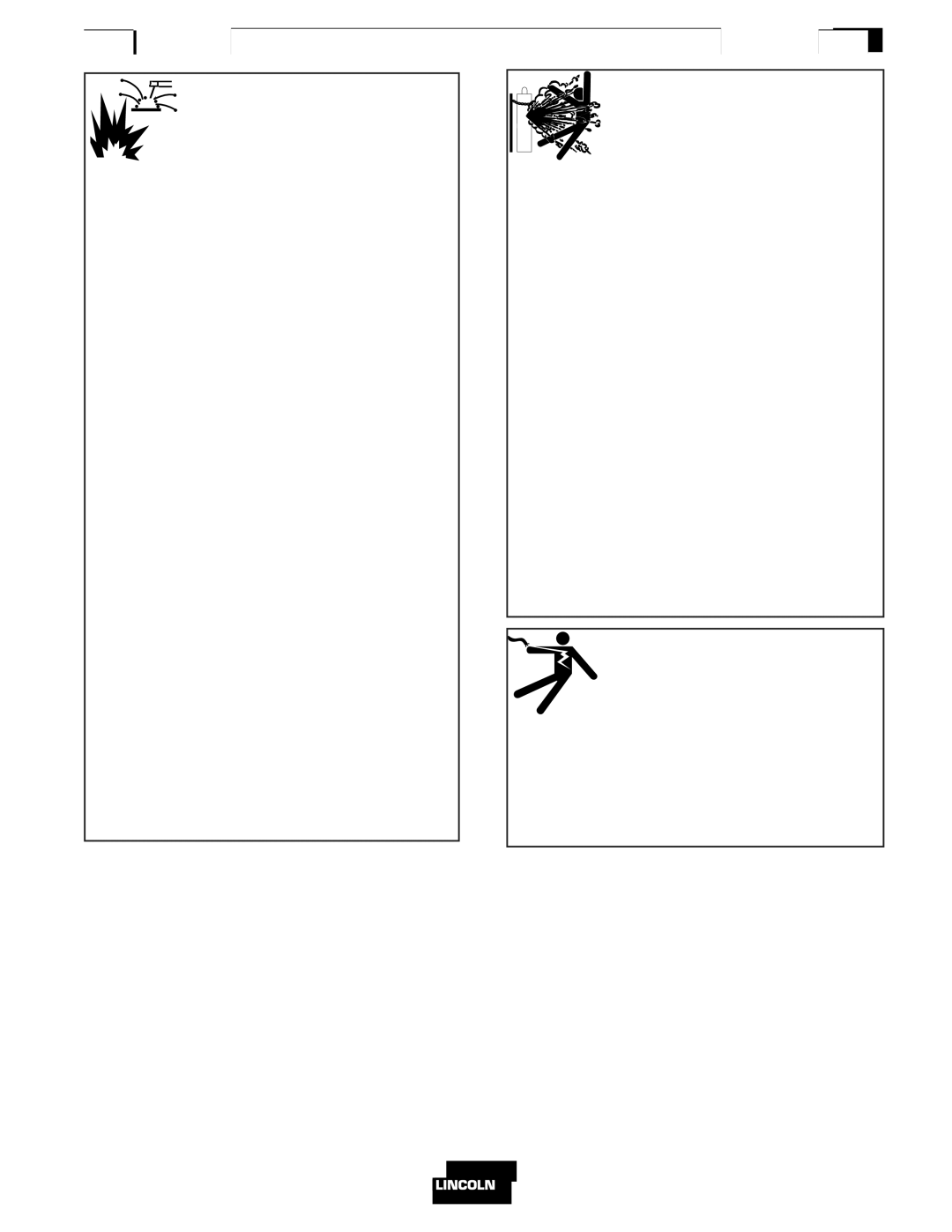 Lincoln Electric IM795 manual Welding Sparks can cause fire or explosion, Iii 