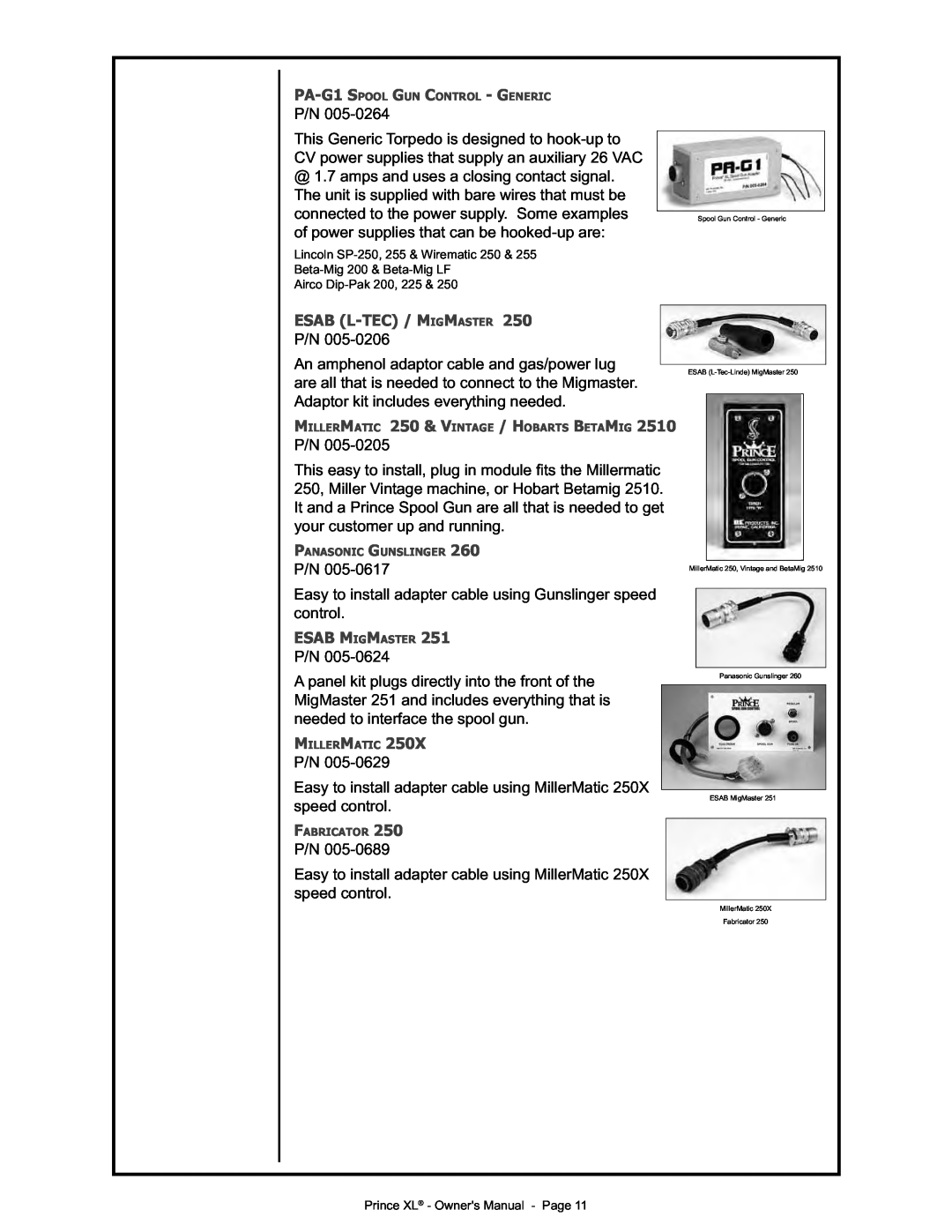 Lincoln Electric IM818 manual Esab L-Tec /Migmaster, Esab Migmaster 