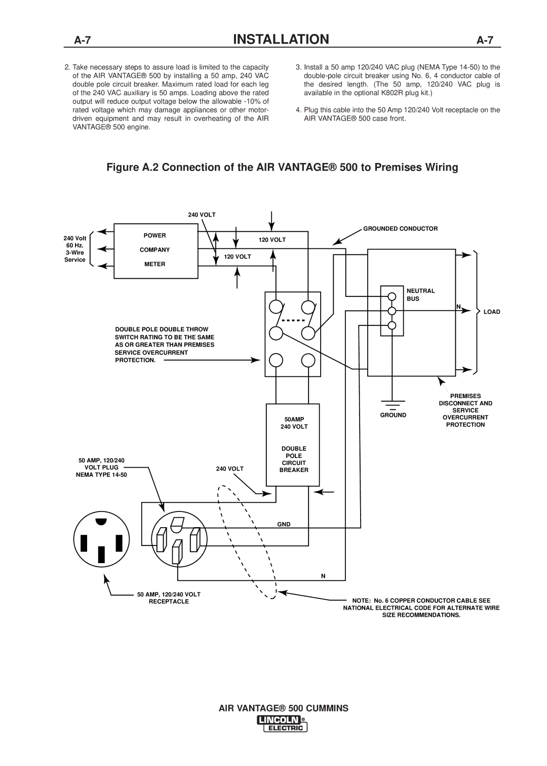 Lincoln Electric IM826-A manual Company 