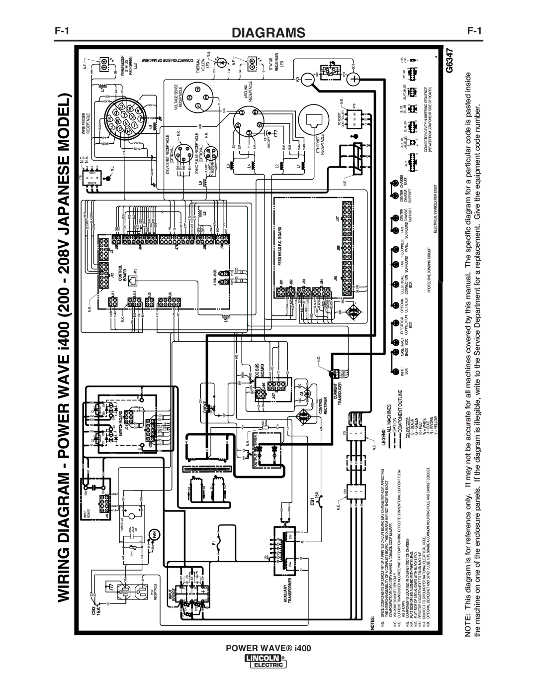 Lincoln Electric IM986 manual Diagrams, Enhanced Diagam 