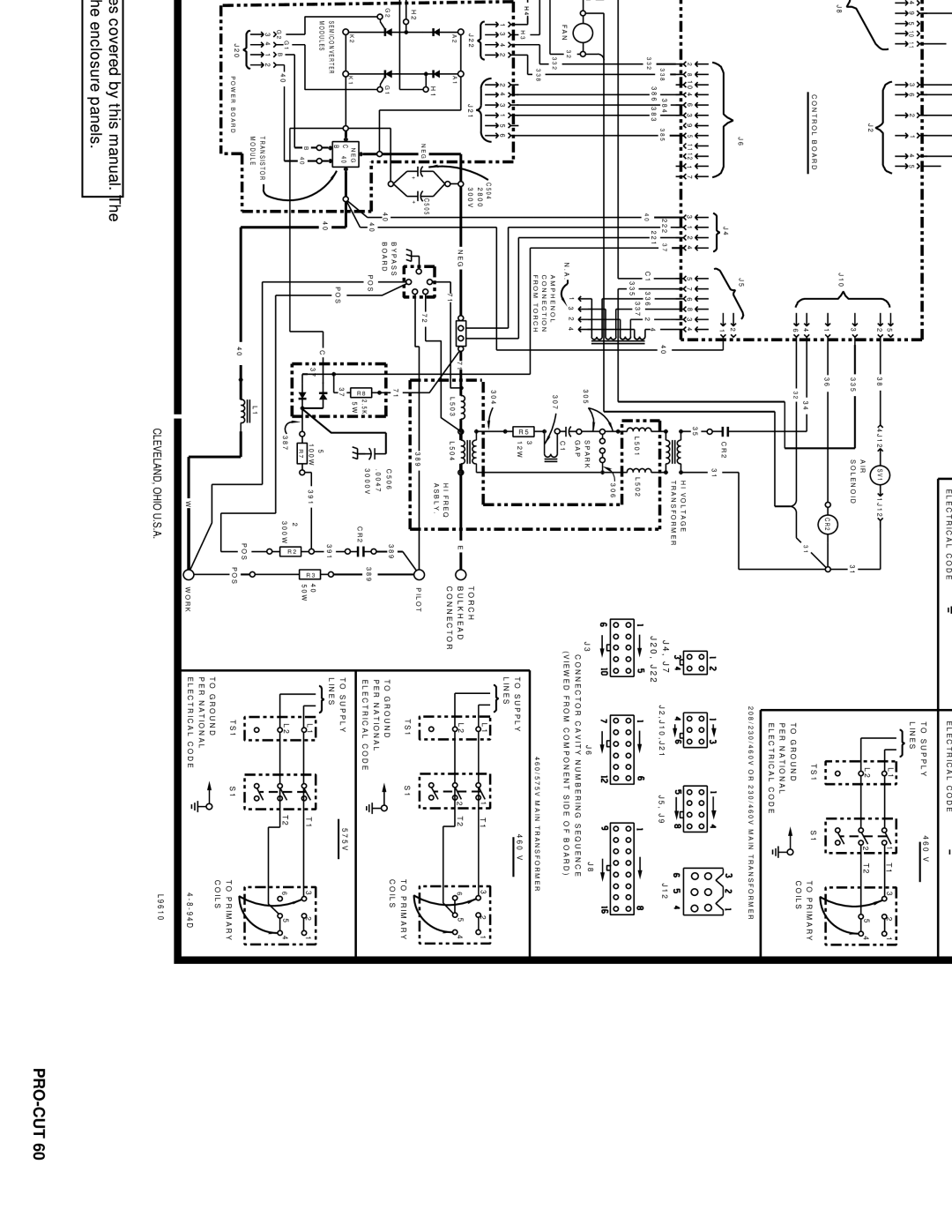 Lincoln Electric SVM104-A service manual Wiring Diagram for Codes 10112, 0 , J 2 