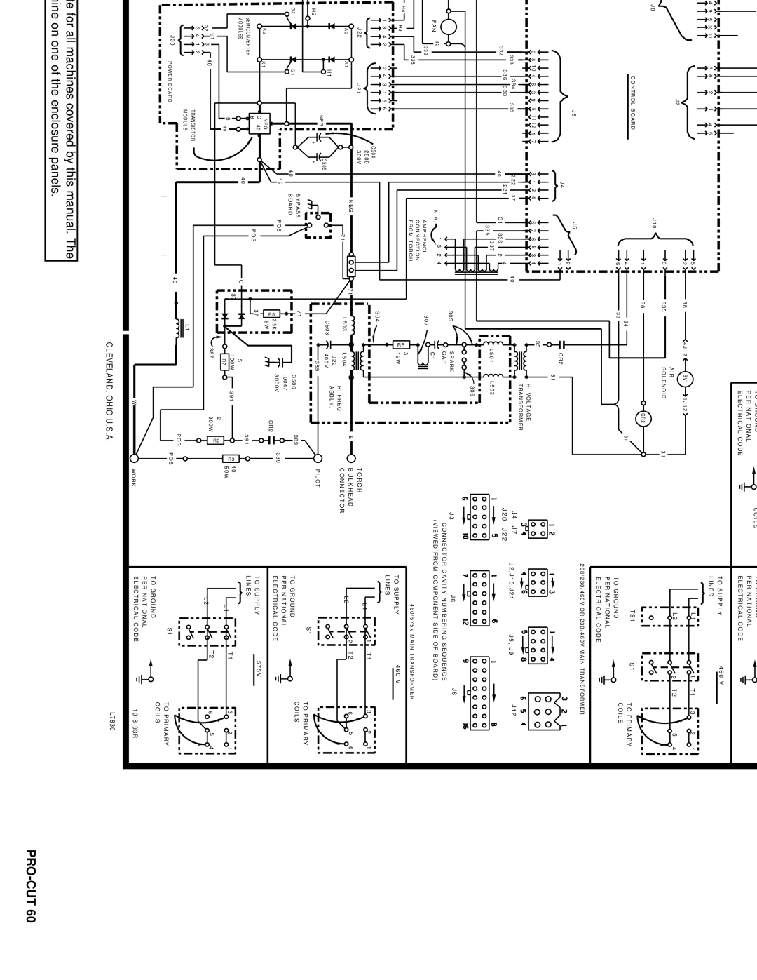 Lincoln Electric SVM104-A service manual Wiring Diagram for Codes 9819 