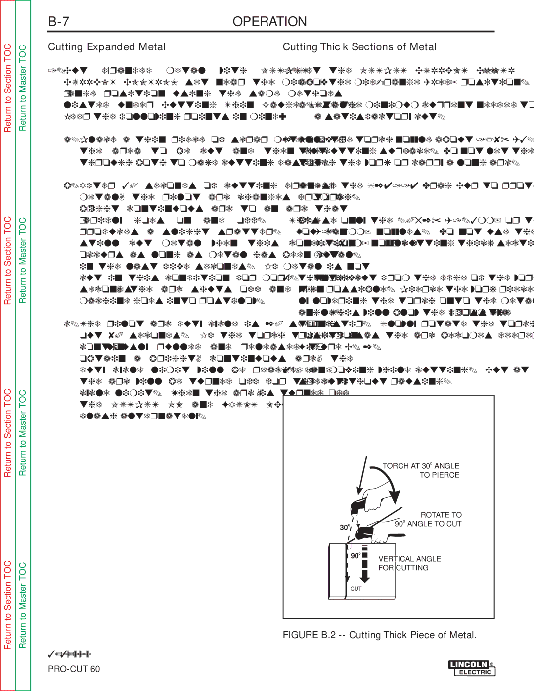 Lincoln Electric SVM104-A service manual Cutting Expanded Metal 