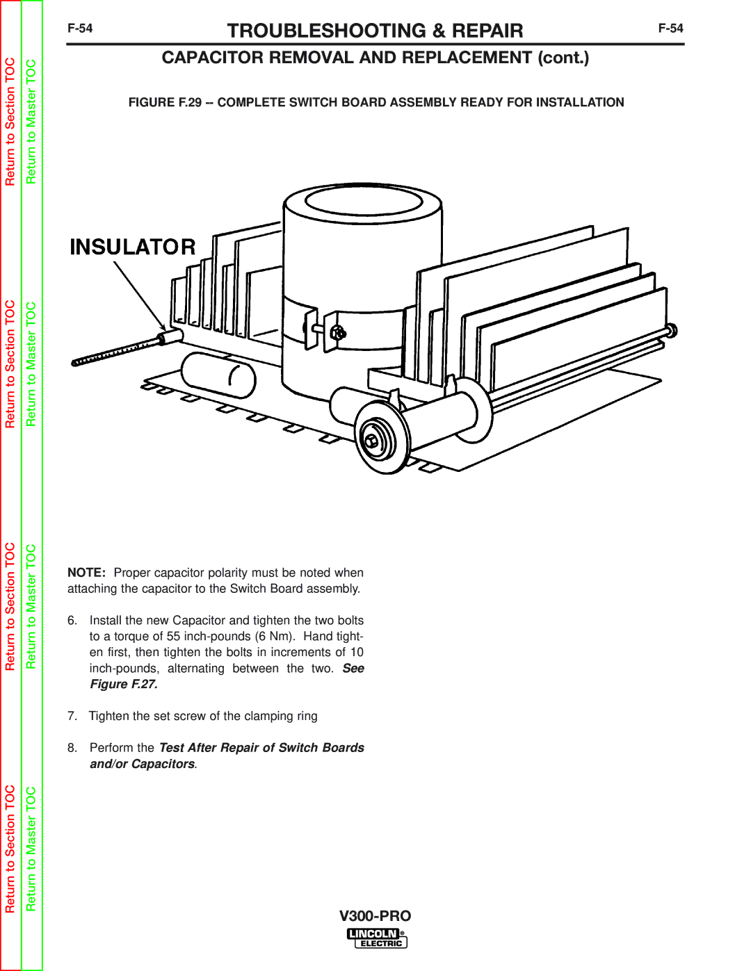 Lincoln Electric SVM105-B service manual Figure F.27 