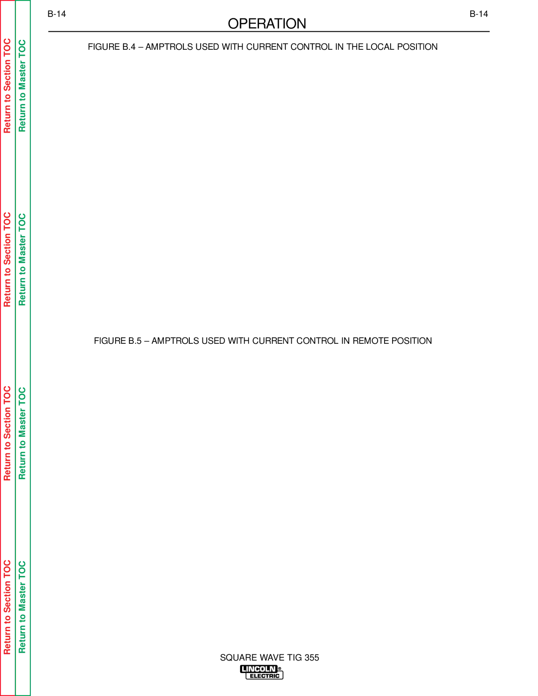 Lincoln Electric SVM118-A service manual Operation 