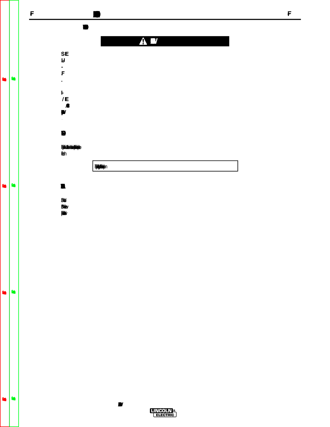 Lincoln Electric SVM135-B service manual Input Rectifier Removal and Replacement, Description 