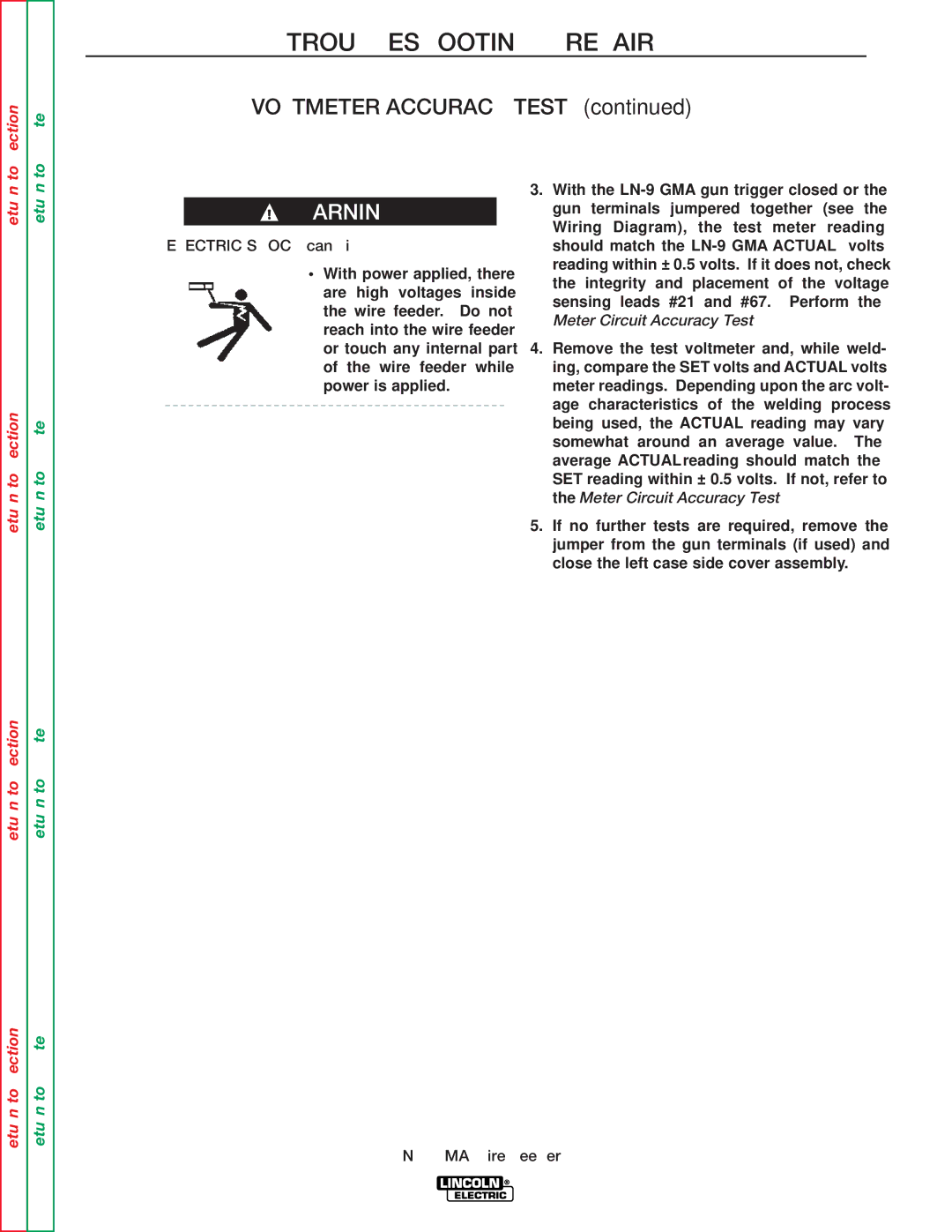 Lincoln Electric SVM138-A service manual Return Return to Master TOC 