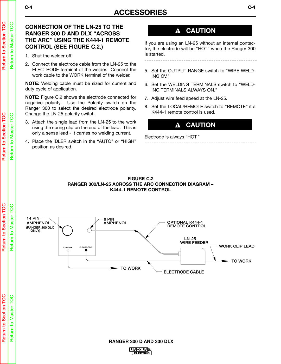 Lincoln Electric SVM148-B service manual Pin 