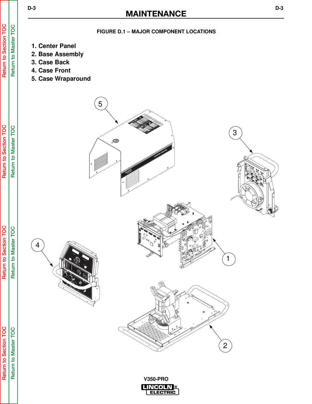 Lincoln Electric SVM158-A service manual Arning 