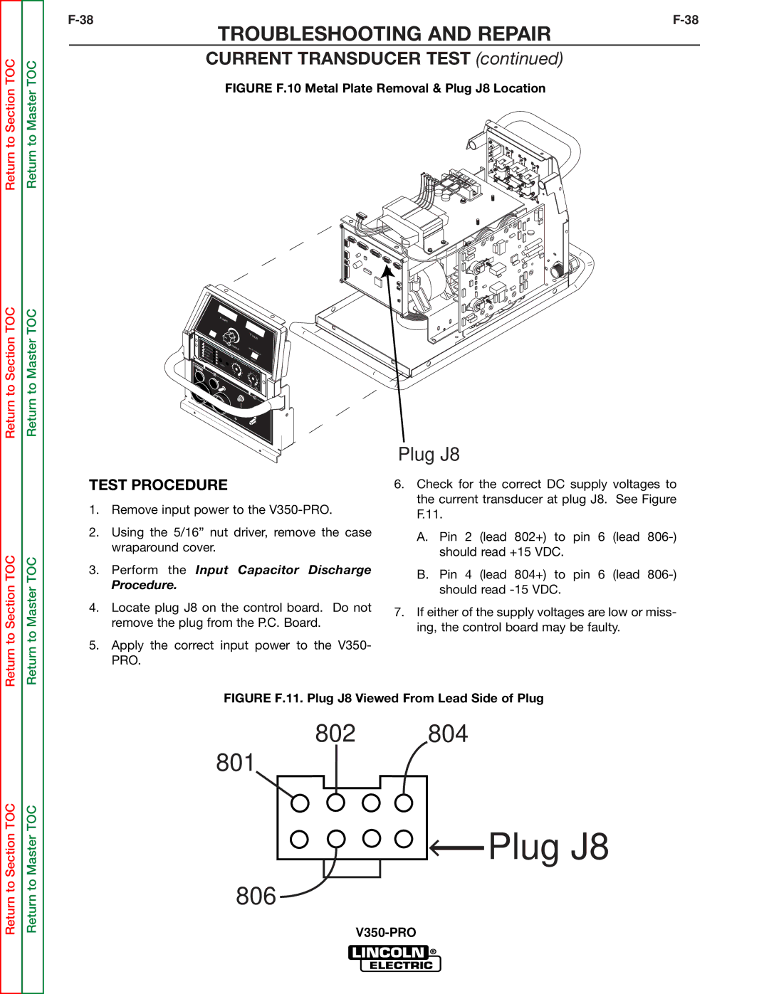 Lincoln Electric SVM158-A service manual Perform the Input Capacitor Discharge Procedure, Ld T 