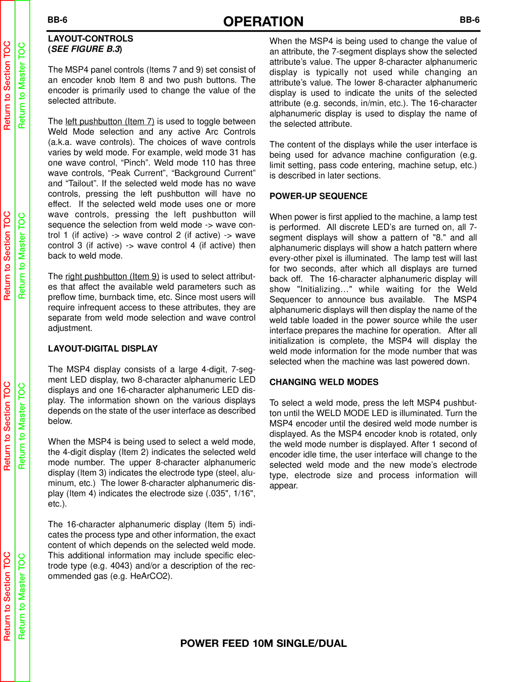 Lincoln Electric SVM172-A service manual BB-6 