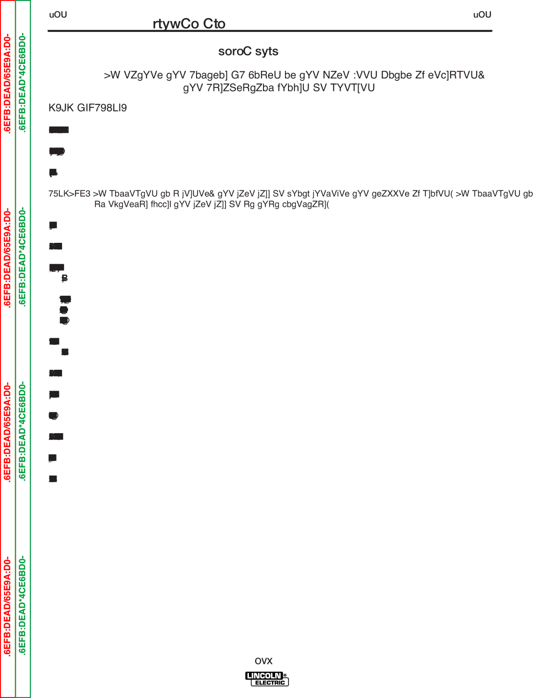 Lincoln Electric SVM176-A service manual 18TROUBLESHOOTING and REPAIRF-18, Calibration Check 