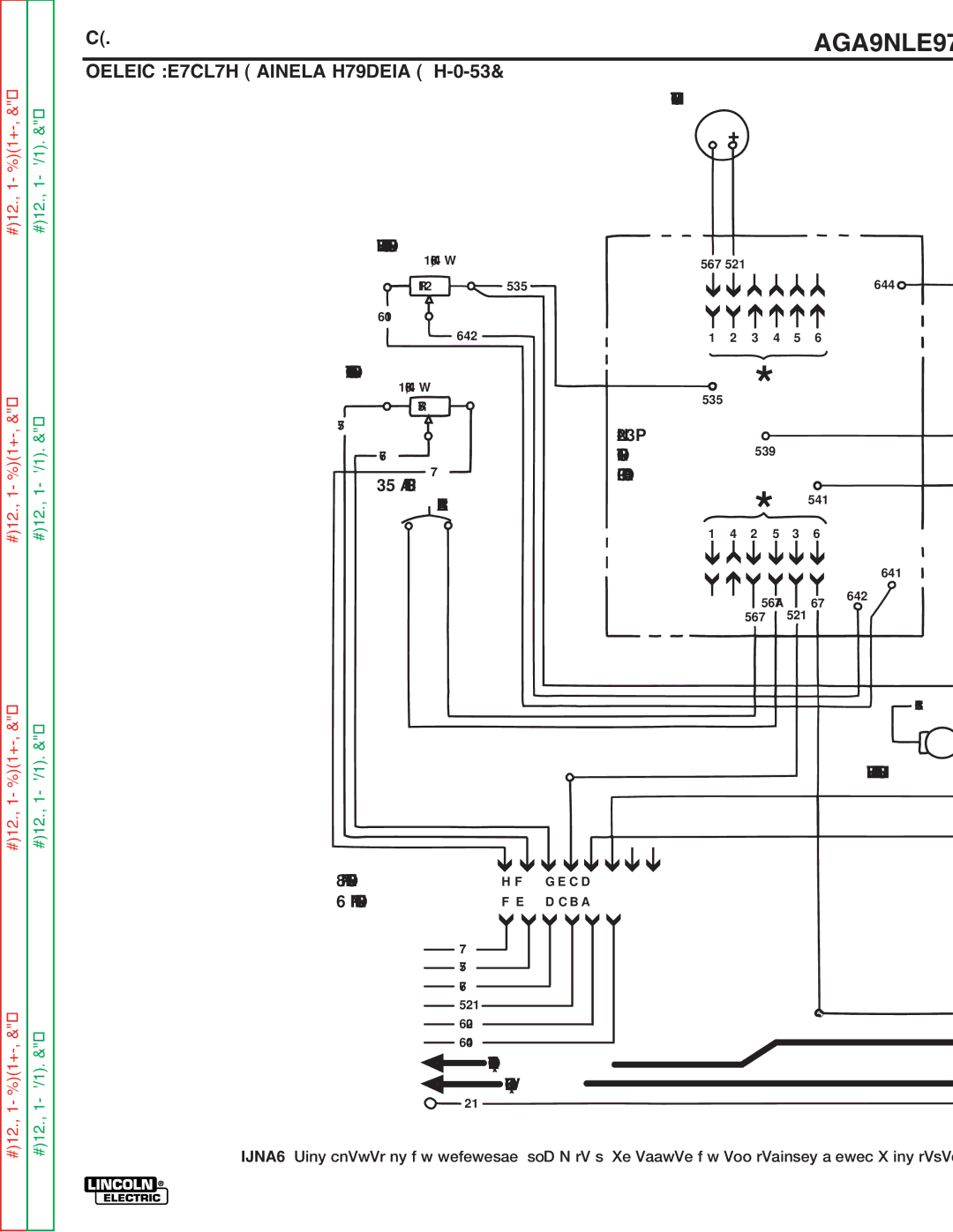 Lincoln Electric SVM176-A service manual Electrical Diagrams, Wiring Diagram Entire Machine M14197 