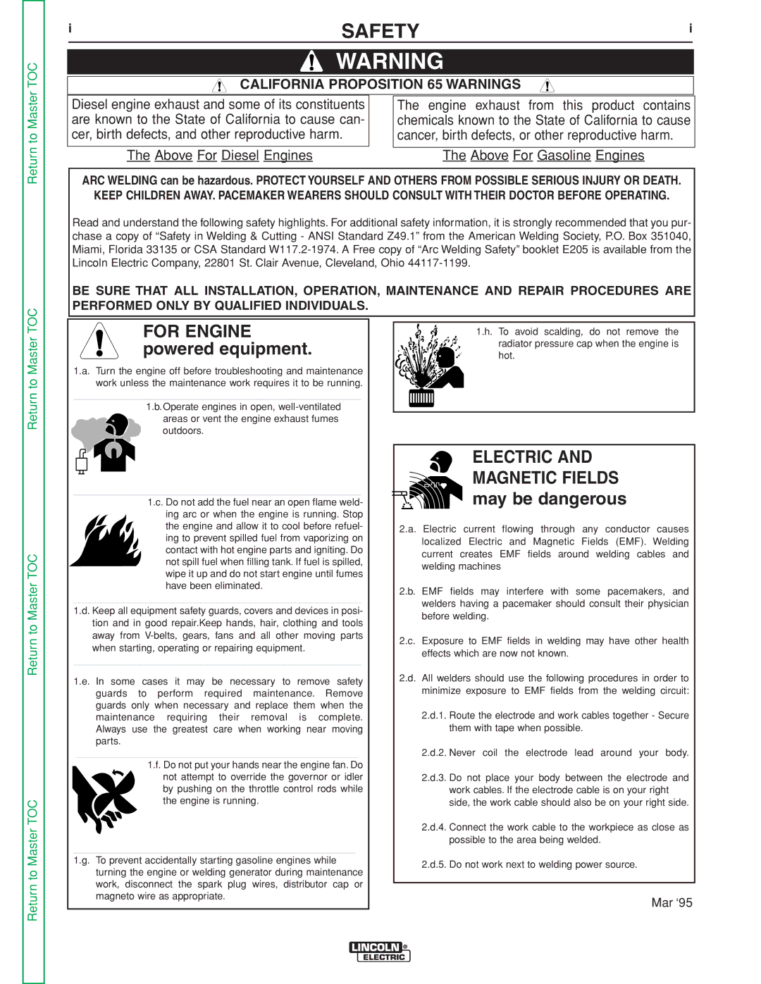 Lincoln Electric SVM188-A service manual ISAFETYi 